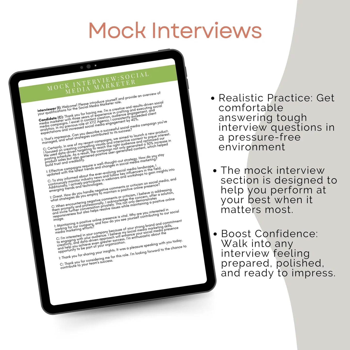 28 Most Common Easy & Hard Interview Questions- Workbook