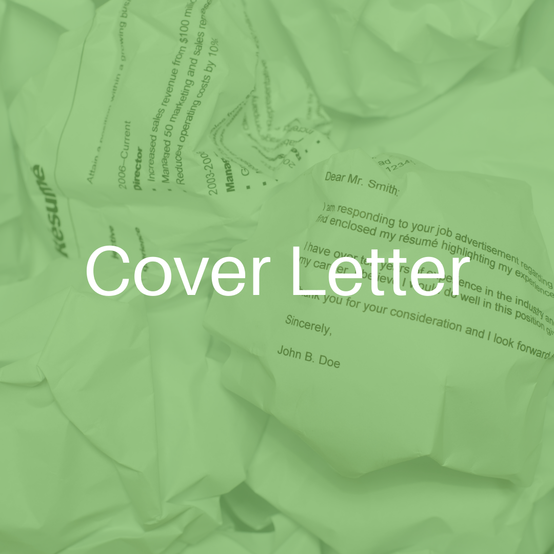 Cover Letter