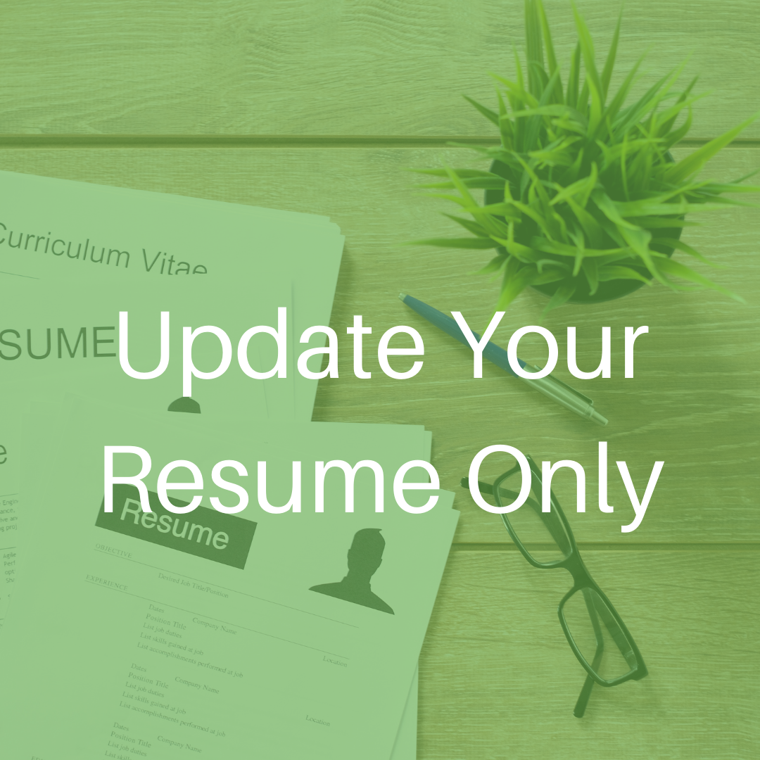 Update Your Resume Only